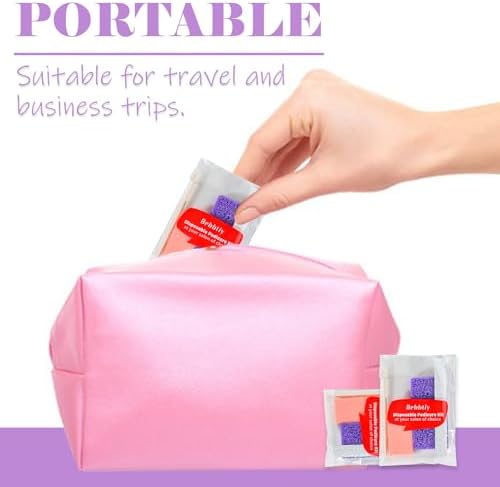 Disposable Pedicure Kit Sets, 4 in 1 Nail Salon Manicure Pedicure Kit Professional, Nail File, Pumice Pad, Mini Buffer, Wood Stick (Pack of 20, Count, 20.0)