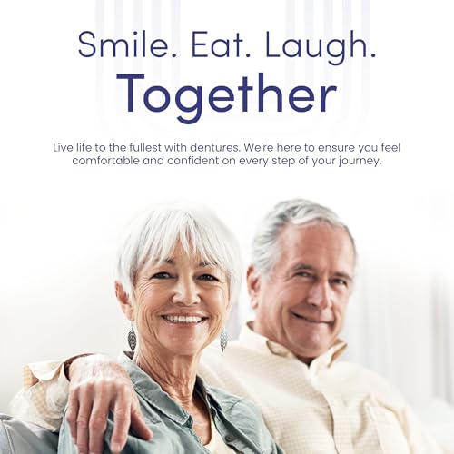 Denttach Gold Denture Adhesive, Petroleum Free Olive Oil Based Premium Denture Adhesive Cream for Full and Partial Dentures, All Day Secure Hold Denture Glue, Zinc Free, 2.4 Ounce