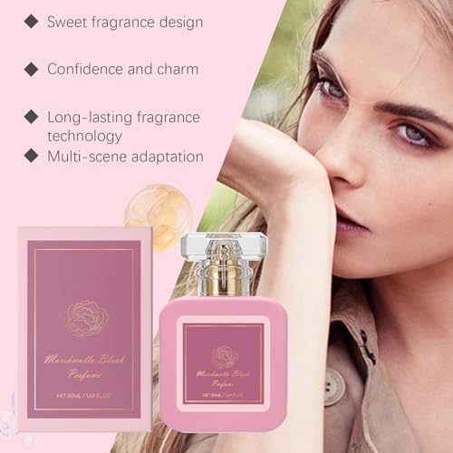 Pink Blush Perfume, A Long-Lasting Fragrance, Portable Set, For Feminine, Youthful Women,Suitable For Sensitive Skin, Dates, Commutes, and Various Other Scenarios