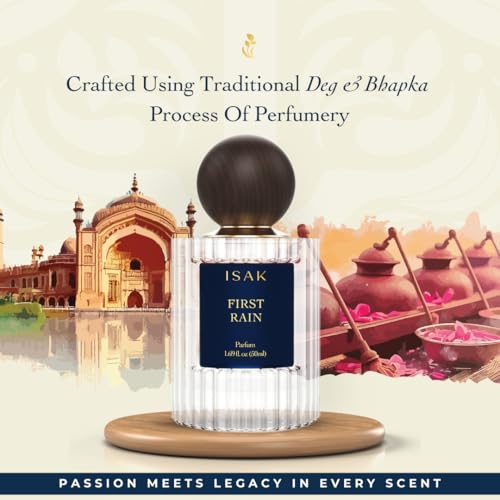 Petrichor Perfume | First Rain Summer | Parfum for Women & Men, Gilli Mitti Fragrance, Earthy Scent After Rain, Long-Lasting Eau de Parfum for Men & Women, 50ml