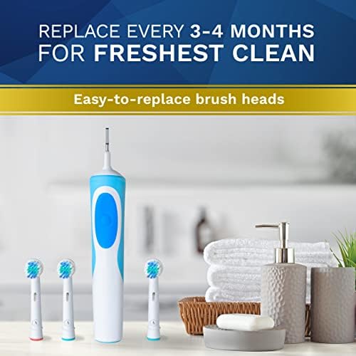 Replacement Toothbrush Heads Compatible with Oral B - 16 Pack Aster Toothbrush Head Compatible with Oral B Braun Professional Electric Brush Heads Refill for 7000/Pro 1000/9600/ 5000/3000/8000