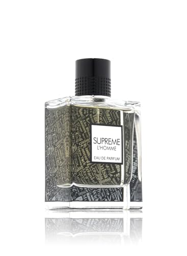 Fragrance World Supreme L'homme Eau De Parfum Spray for Men, 3.4 Ounce
