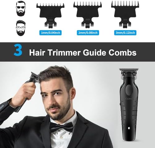 KEMEI 2299 Trimmer Professional Cordless Hair Clipper for Men