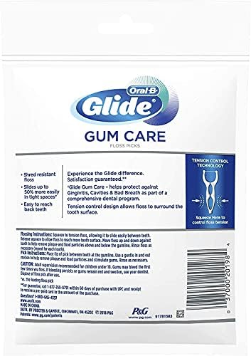 Glide Pro-Health Advanced Floss Picks 30 Ea (Pack of 10)
