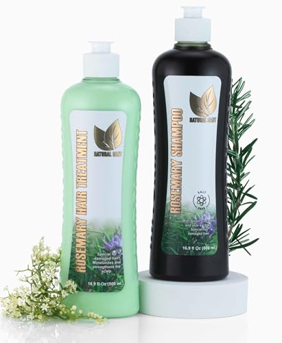 Rosemary & Cinchona Shampoo & Conditioner Set – Sulfate-Free, Hair Growth Support, Moisture & Repair – 16 fl oz Herbal Hair Care