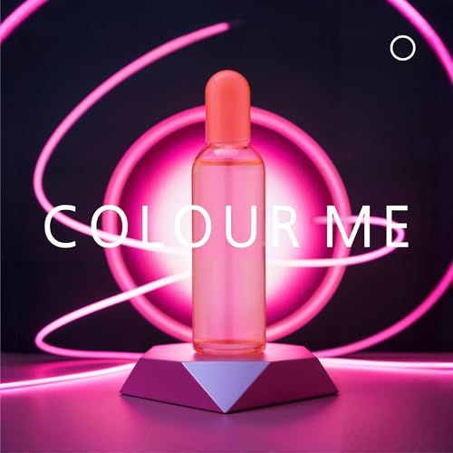 COLOUR ME Milton-Lloyd Neon Pink - Oriental Parfume for Women - Floral Woody Fragrances - Long Lasting Parfume for Women - Womens Parfume - 3.4 oz