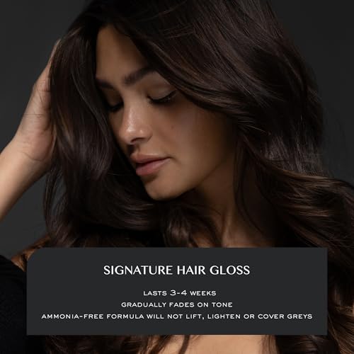 Kristin Ess Hair Crystal Quartz Clear Hair Gloss for All Hair Types + Colors - Anti Brass Treatment for Women - Shine Boosting + Deep Conditioning Treatment - Vegan - Phthalates + Paraben Free