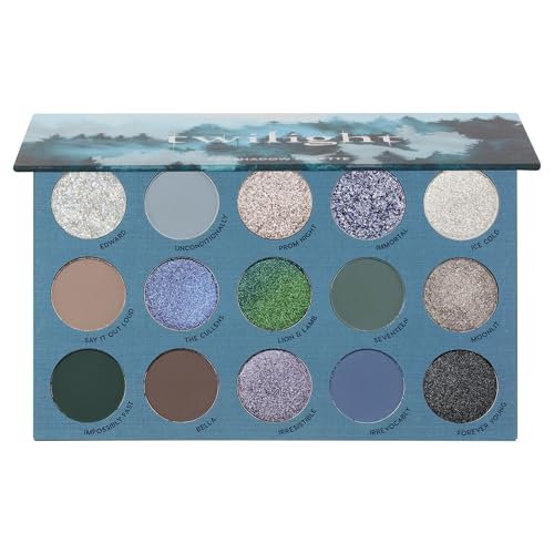 ColourPop Twilight Eyeshadow Palette - Limited Edition Palette with Metallic and Matte Finishes - High-Pigment Eye Makeup with a Long-Wearing Formula (0.3 oz)