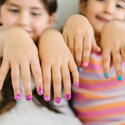 PIGGY PAINT 100% Non-toxic Girls Nail Polish - Safe, Chemical Free Low Odor for Kids, Funny Bunny