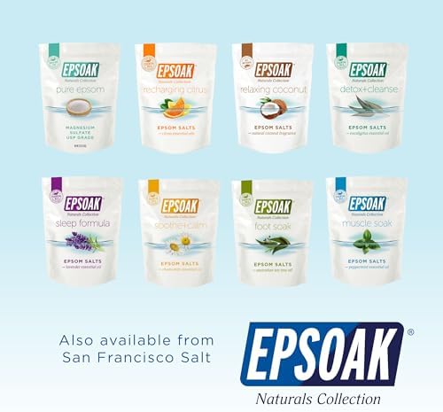 Minera Fine Grain Dead Sea Salt for Bath & Soaking – 19 lbs, Fast-Dissolving, 100% Pure & Natural, Unscented, Skin-Nourishing Bulk Sea Salt