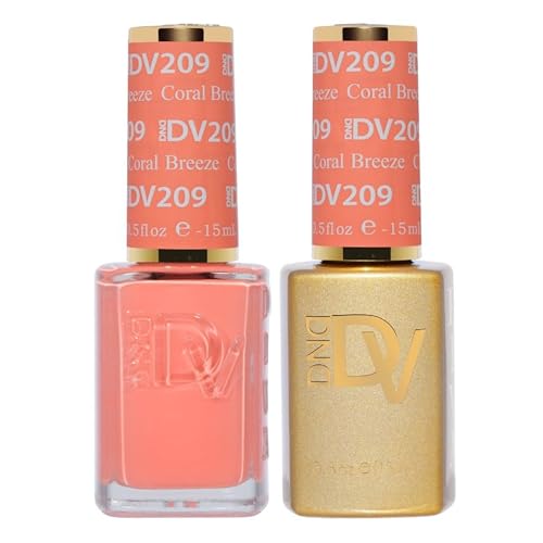DND Diva Gel Polish Set, First Class Collection, UV/LED GelPolish and Air Dry Nail Lacquer, Matching Chip-Free Polish Duo, 0.5 Fl Oz Each