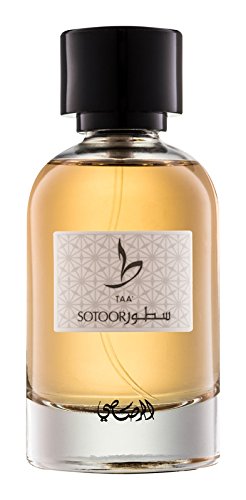 RASASI Sotoor Taa EDP - Eau De Parfum 100 ML (3.8 oz) | Elegant Unisex Fragrance | Fresh Aquatic-woody accord with spicy notes | Modern Arabian Scent