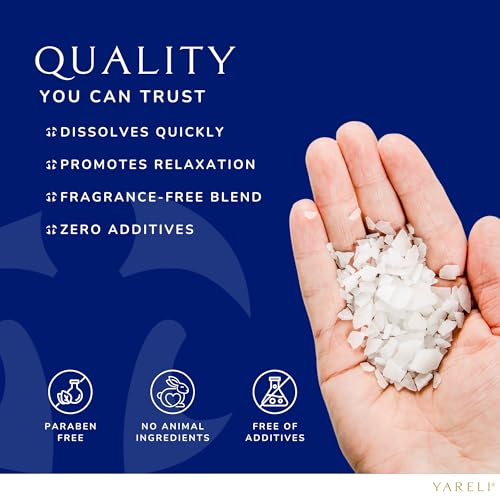 Magnesium Flakes, 15lb, Dead Sea Bath & Foot Soak, Alternative to Epsom Salt with Over 800,000mg of Magnesium Chloride Per Bag