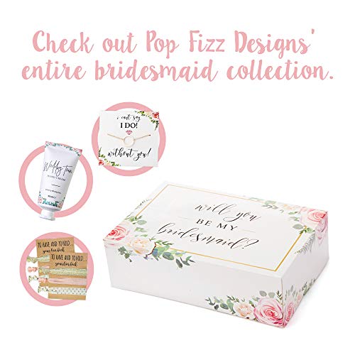 Pop Fizz Designs Bridesmaid Gifts- Wedding Team Hand Cream (6 pack)