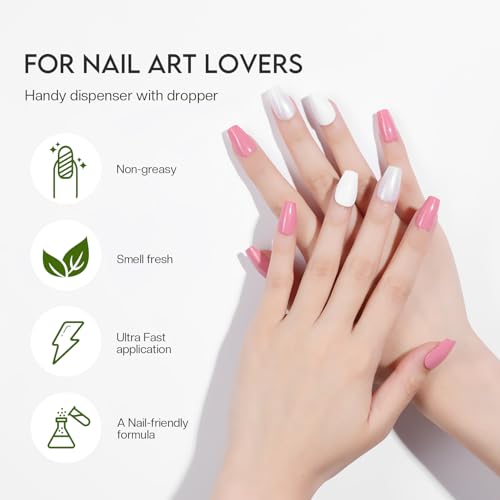 Fast Dry Solution for Nail Polish Smoothness Air Dry Long-Lasting