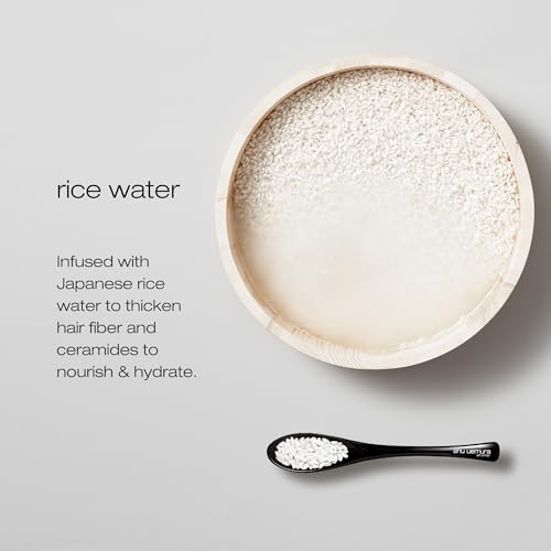 shu uemura art of hair Izumi Tonic Strengthening & Thickening Rice Water Treatment - Leave-In Hair Treatment, Hydrates and Repairs Damaged Hair, With Japanese Rice Water