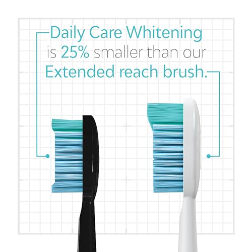 TAO Clean Daily Care Whitening Replacements Heads - Black - 2 Pack