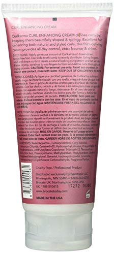Curl Karma, Curl Enhancing Cream, 6 Fl Oz | Defining & Moisturizing Crème | Fights Frizz, Adds Bounce & Shape | All Day Control