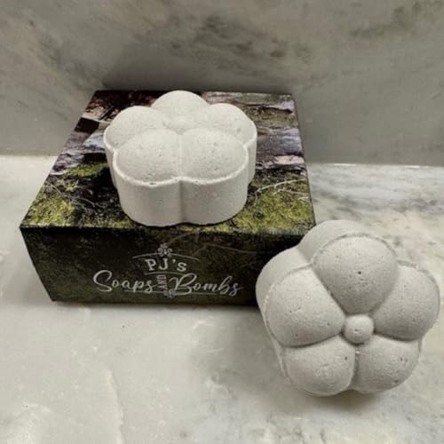 PJ's Soaps and Bombs Aromatherapy Steamers, Cedarwood and Eucalyptus Essential Oils, Menthol, Shower Bombs, Self Care, Stress Relief, Cedar Mist Scent