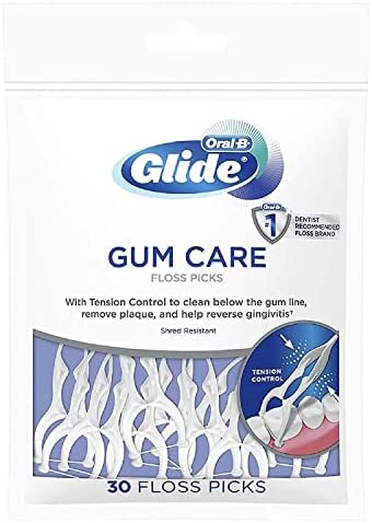 Glide Floss Picks-30 count (Pack of 3)