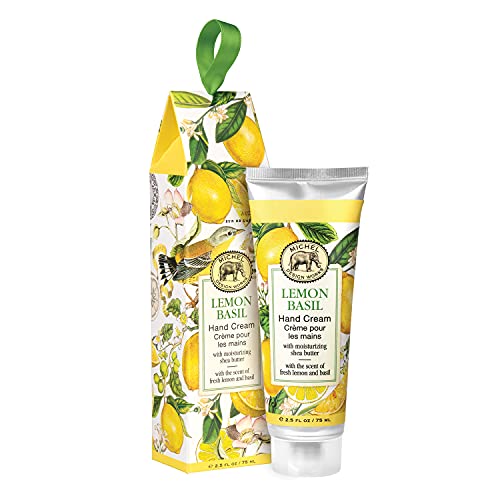 Michel Design Works Large Hand Cream, Lemon Basil
