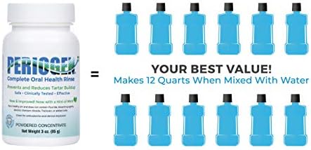Periogen Oral Rinse - The Only Product in The World Clinically Proven to Reduce Dental Tartar Buildup