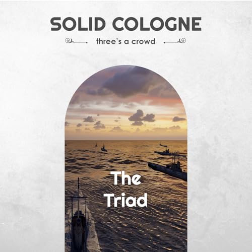 Solid Cologne Sample Set - Mens Sample Cologne Pack - Mens fragrance Sampler Set - Mens Travel Size Cologne Sampler Set (The Triad - 3 Pack - 0.75 oz each)