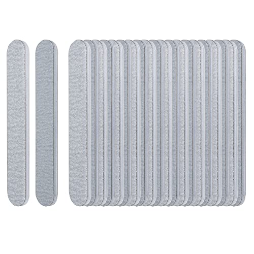 ForPro Professional Collection Mini Foam Board, Zebra, 100/180 Grit, Double-Sided Manicure Nail File, 3.5” L x .5” W, 50-Count