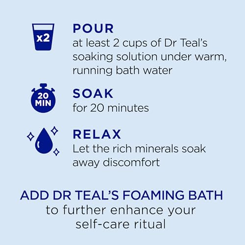 Dr Teal's Pure Epsom Salt, Lavender & Eucalyptus Duo Bundle, 3 lbs (Pack of 2)