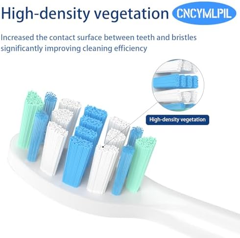Replacement Toothbrush Heads for Philips Sonicare Replacement Heads, Electric Replacement Brush Head Compatible with Phillips Sonicare Electric Toothbrush, 8 Pack