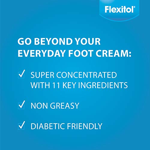 Flexitol Heel Balm, Rich Moisturizing & Exfoliating Foot Cream, 4 Oz Tube (Pack of 2)