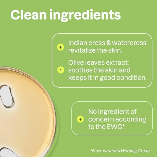 ATTITUDE Hand Cream, EWG Verified, Plant and Mineral-Based, Vegan Personal Care Products, Olive Leaves, 2.5 Fl Oz