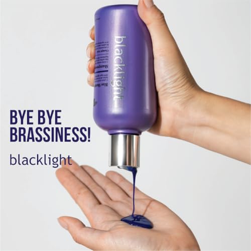 Oligo Professionnel - Blacklight Blue Shampoo & Conditioner for blondes - Sulfate-Free - Vegan - Eliminate brassy tones - Refresh Faded Highlights - Argan oil - Hydrating Formula - 8.5oz DUO BUNDLE