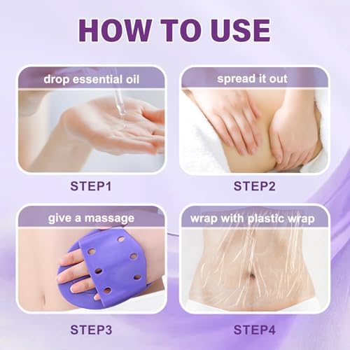 Meridians Massage Brush,2025 New Full Body Relaxation Handheld Massage Comb Essential Oil Brushs,Beauty Salon Professional Custom Meridian Brush for Body and Leg Relaxation (Purple)