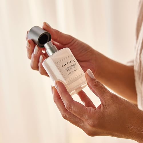 Thymes Eau De Parfum - Scented Perfumes for Women - Women's Fragrances with Notes of Bergamot, Lemon, Orange Flower, Lotus & Sandalwood (Bergamot Nectar, 1.75 fl oz)