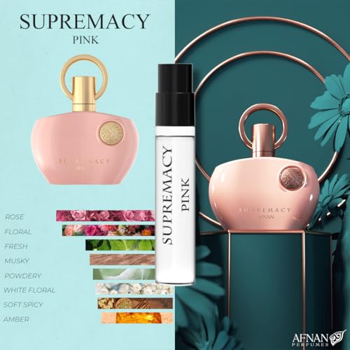Afnan Supremacy Femme Series Discovery Kit, 4-Piece Miniature Perfume Set - 2ml x 4 Vials
