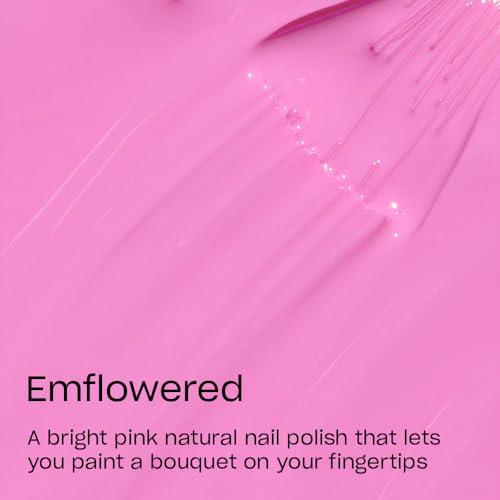 OPI Nature Strong Natural Origin Nail Polish | Sheer Light Pink Nude Neutral Crème Eco-Friendly Nail Polish | Plant Based, Vegan, Cruelty Free