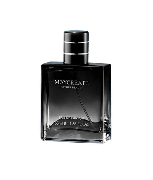 Men's Perfume, 55ml 1.86 fl oz, Black Glass Bottle Eau de Parfum