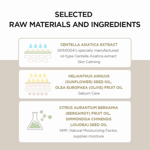 SKIN1004 Madagascar Centella Ampoule 3.38fl.oz (100ml) and Light Cleansing Oil 6.76fl.oz (200ml) Bundle