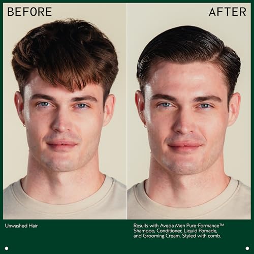 Aveda Men Pure-Formance Conditioner | Lightweight Conditioner for Men’s Hair | Adds Shine | Scalp Care, 10.1 Fl Oz