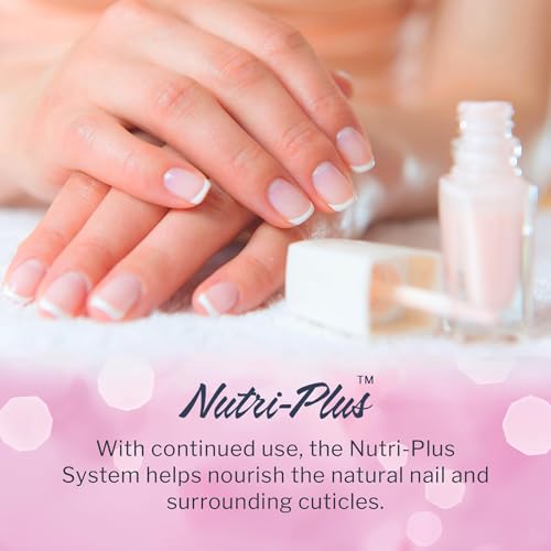 SNS Nail Dip Powder & Base Coat Nail Polish, Dip Powder Starter Kit (Hot Pink & Red) - Includes Foundation Powder, Dip Activator & Top Coat, Replacement Brush, Wood Pusher, Nail File & French Dip Mold