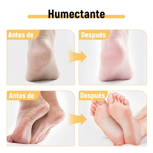 Smooth Steps Foot Therapy Balm, 2025 Upgraded Hydrating and Anti-Cracking Foot Cream, Foot Cream for Dry Cracked Heels and Feet Women Men Travel (Peach, Standard)