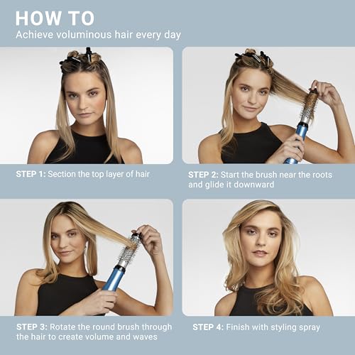 BaBylissPRO 1 1/4" Soft Bristle Hot Air Brush for Hair Styling