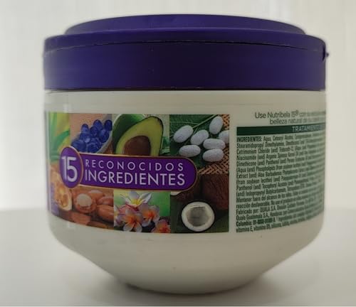 Tratamiento Capilar Enzimoterapia Control Frizz Nutribela15 Reconocidos Ingredientes | Frizz Control Enzymotherapy Hair Treatment 15 Ingredients Quala (Regular Size 10.01oz-300ml)