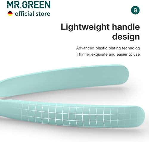 MR.GREEN Toenail Clippers Stainless Steel Ingrown Nail Cutter Thick and Hard Nails Pedicure Manicure Tools (Green+Nail Remover)