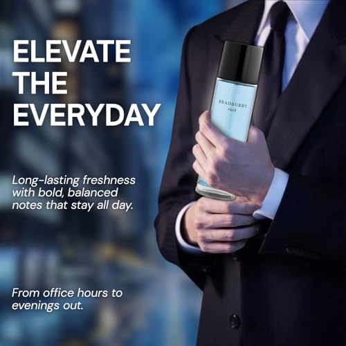 Perfume for Men –INSPIRED by A WORLD RENOWNED MEN’S PERFUME – Artemisia, Violet Leaf, Nutmeg, Vetiver – Fresh, Spicy, Elegant, Long-Lasting Eau De Parfum 100ml (3.4 fl oz)