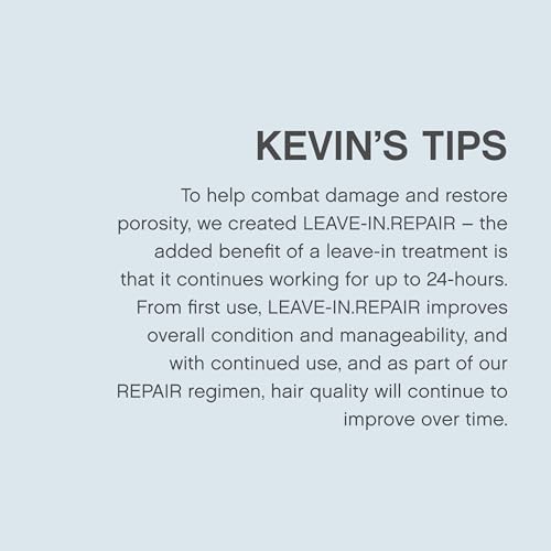KEVIN.MURPHY LEAVE-IN.REPAIR - Keratin Hair Treatment - For All Hair Types - Damaged Repair - Heat Protectant - Cruelty Free Care - 200 mL / 6.7 fl oz