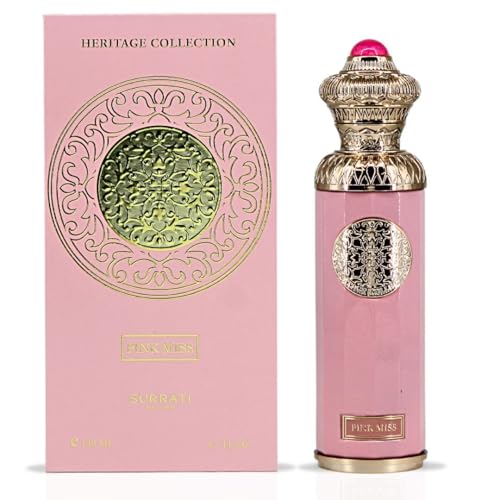 HERITAGE COLLECTION - Pink Miss Eau De Parfum For Women Spray 140ML (4.7 Oz) - Arabian Perfumes For Women, Long-lasting Perfume With A Playful Fruity-floral Fragrance And Elegant Finish
