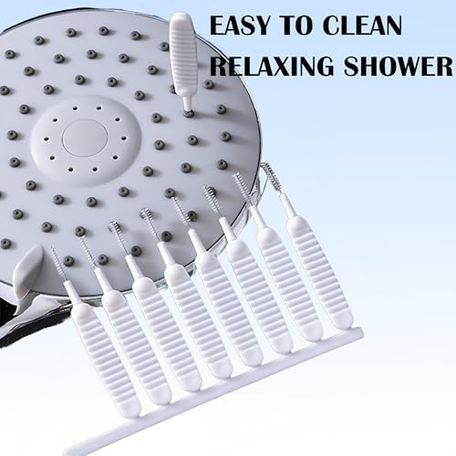Shower Head Cleaning Brush, Multifunctional Shower Cleaning Tools Showerhead Cleaning Brushes Picks Anti-Clogging Nozzle with Storage Boxes for Household Bathroom Nozzle (20 Pcs)