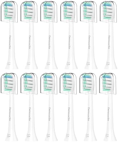 Replacement Toothbrush Heads for Philips Sonicare Replacement Heads, Replacement Brush Head Compatible with Phillips Sonicare Electric Toothbrush, 12 Pack